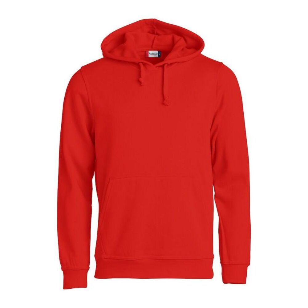 Clique Unisex Adult Basic Hoodie / Red